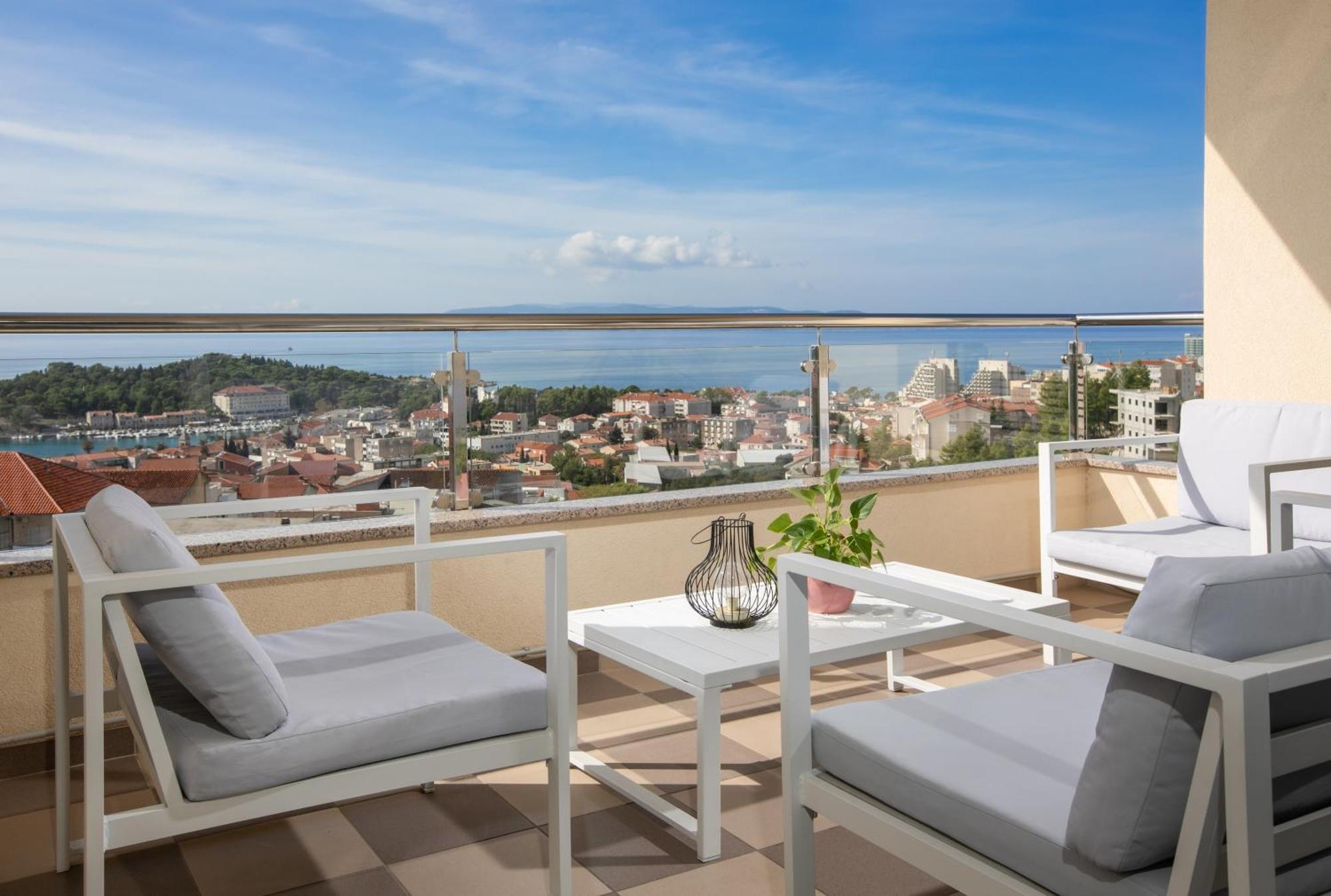 Sea View Apartments Dammi With Free Parking Makarska Exterior foto